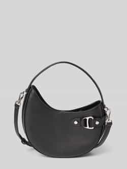 Lauren Ralph Lauren Handtas van runderleer met draagband en schouderband