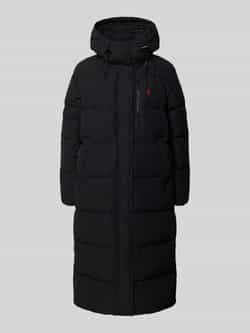Polo Ralph Lauren Zwarte Gevoerde Pufferjas Black Dames