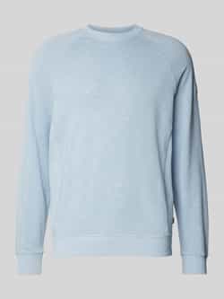 Camel active Pu katoenen sweatshirt Blue Heren