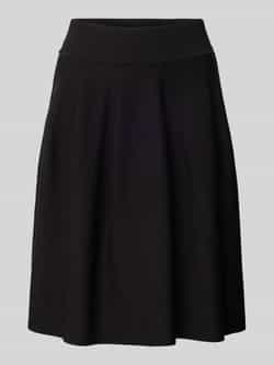 Rich & Royal Knielange rok met brede elastische band