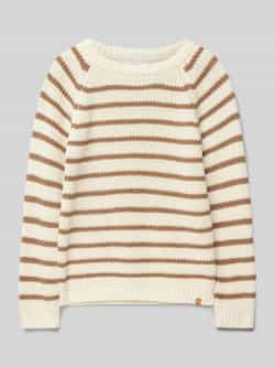 LIL' ATELIER Jongens Truien & Vesten Nmmemlen Ls Knit Stripe Lil Beige