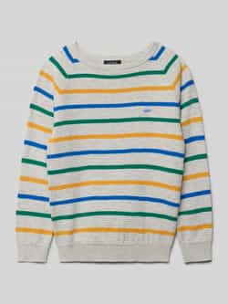 BLUE SEVEN Regular fit pullover in gebreide look