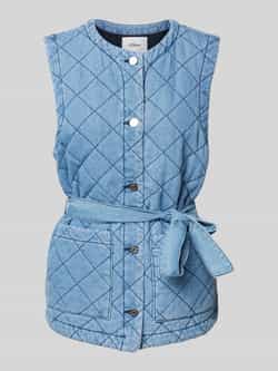 S.Oliver RED LABEL Relaxed fit bodywarmer van puur katoen