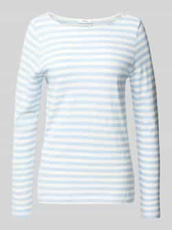 s.Oliver RED LABEL Regular fit shirt met lange mouwen van puur katoen met streepmotief