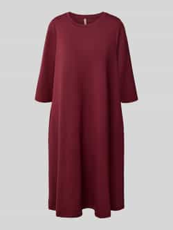 Soyaconcept Knielange jurk met ronde hals model 'BANU'