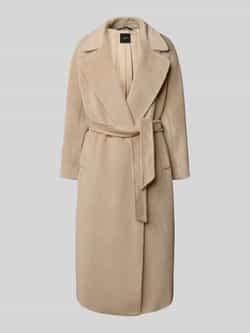 Weekend Max Mara Regular fit lange wollen jas met alpaca en mohair model 'TEMPERA'