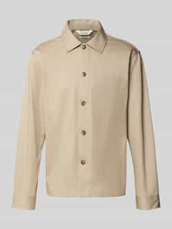 Selected Homme Regular fit overhemdjack van puur katoen model 'TATE'