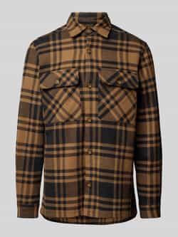 Jack & Jones Premium Slim fit overhemdjack met kentkraag model 'RAYMOND'
