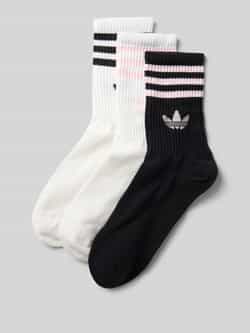 Adidas Originals Sokken met labeldetail in een set van 3 paar