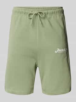jack & jones Slim fit sweatpants met labelprint model 'GORDON'