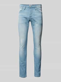 JACK & JONES JEANS INTELLIGENCE JJIGLENN JJFOX slim fit jeans blue denim