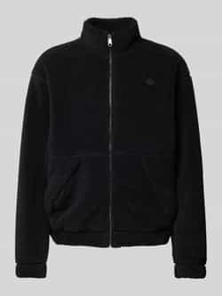 Adidas Originals Premium Essentials Full Zip Sherpa Fleece Black- Heren Black