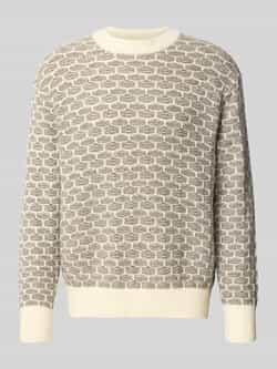 Selected Homme Relaxed fit gebreide pullover van wolmix model 'KEITH'