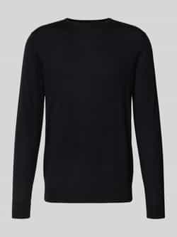 Profuomo Wollen pullover met ronde hals