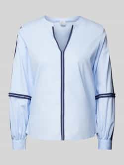 Emily Van den Bergh Regular fit blouse met tuniekkraag