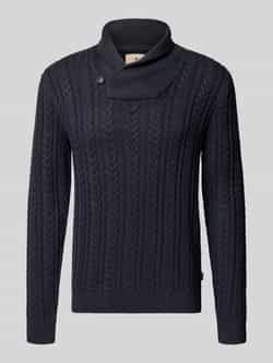 Jack & Jones Premium Gebreide pullover met opstaande kraag