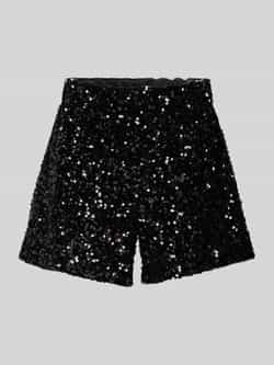 Only Regular fit short met pailletten model 'CONFIDENCE'