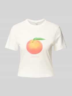 Only Regular fit T-shirt van puur katoen model 'KELLY LIFE'