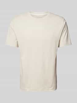 Marc O'Polo T-shirt een klein bescheiden logo in contrastkleur siert de borst