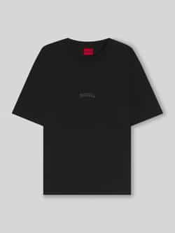 HUGO Oversized T-shirt van puur katoen model 'DASU'