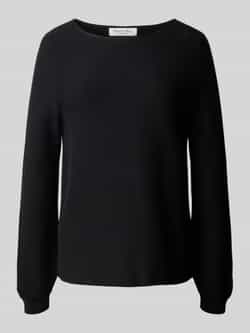 Christian Berg Woman Regular fit shirt met lange mouwen van puur katoen in gebreide look