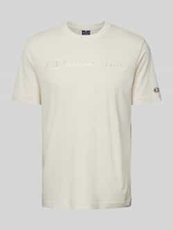 Champion T-shirt met labelstitching