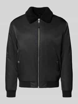 MCNEAL Regular fit jack met platte kraag