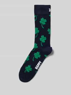 Happy Socks Sokken met labelstitching model 'BIG LUCK'