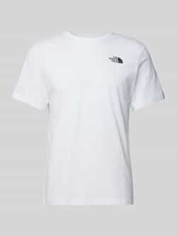The North Face T-shirt met labelprint model 'VERTICAL'