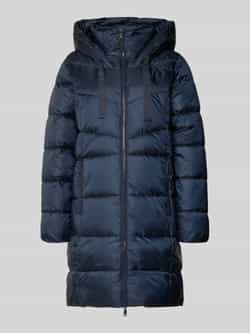 S.Oliver RED LABEL Regular fit gewatteerde lange jas met capuchon