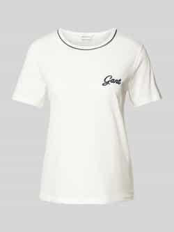 Gant Regular fit overhemdblouse met opstaande kraag