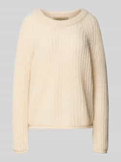 Smith and Soul Gebreide pullover met ronde hals en rolzoom