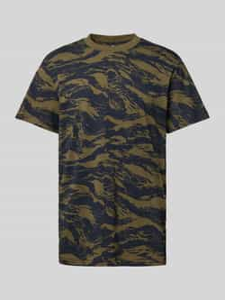 G-Star Raw T-shirt met camouflagemotief model 'Tiger'