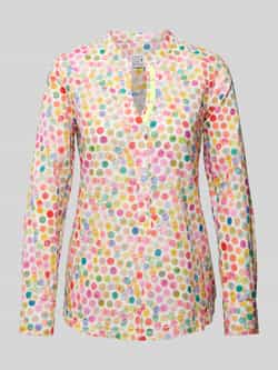 Emily Van den Bergh Blouse met tuniekkraag