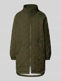 FREE QUENT Lange jas met opstaande kraag model 'Crown'
