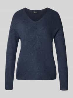 Only Regular fit gebreide pullover met V-hals model 'CAMILLA'