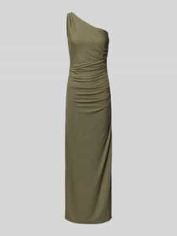 Jake*s Cocktail Glanzende maxi-jurk met one shoulder-band