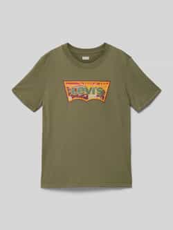 Levi s Kids T-shirt met ronde hals model 'SUNRISE DESERT'