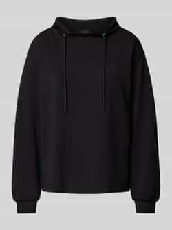 Monari Sweatshirt met tunnelkoord