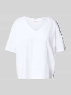 Tom Tailor Denim Boxy fit T-shirt van puur katoen