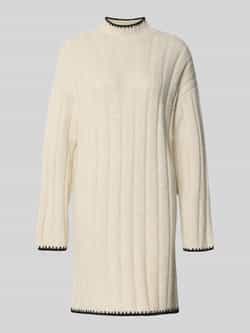 Only Comfort fit gebreide jurk met contrastdetails model 'CHICK'