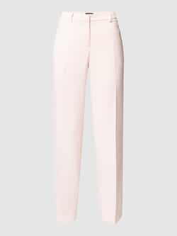MORE & MORE Stoffen broek met persplooien