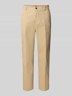 HUGO Slim fit chino van puur katoen model 'GENAR'