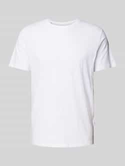 Selected Homme T-shirt met ronde hals model 'ASPEN SLUB'