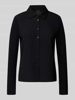 Someday. Slim fit overhemdblouse van een mix van viscose en elastaan model 'Kirsty'