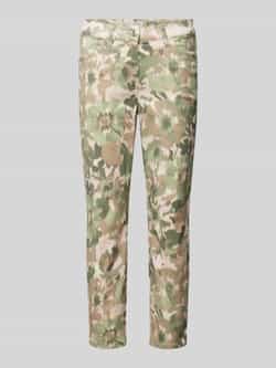 Gerry Weber Edition Stoffen broek met all-over motief model 'Soline'