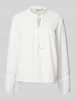 Only Regular fit blouse met semi-transparante mouwen model 'TESSA'