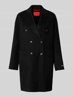 MAX&Co. Regular fit lange wollen jas van zuivere scheerwol model 'RICCARDO'