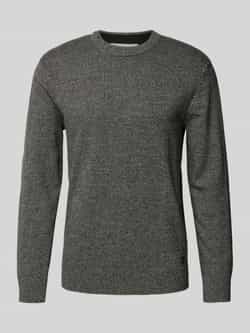 Tom Tailor Denim Regular fit gebreide pullover met ronde hals