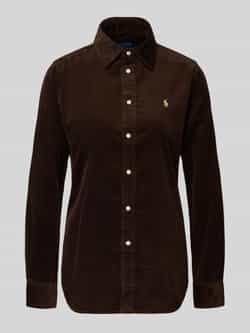 Polo Ralph Lauren Overhemdblouse met labelstitching